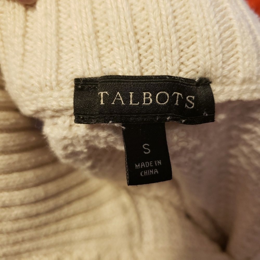 Talbots Button Down Sweater, Small, S - image 7